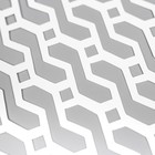 Пластиковый трафарет для творчества «Косички», шаблон, 24×16 см - фото 37319975