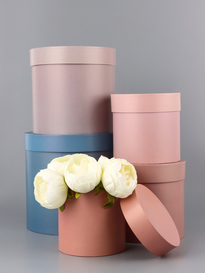 Набор круглых коробок 5 в 1 