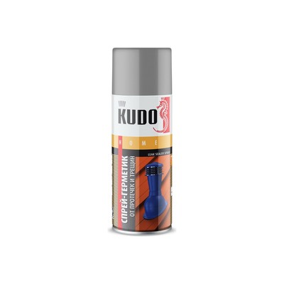 Спрей-герметик KUDO KU-H301, серый, 520 мл