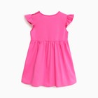 Платье для девочки, цвет розовый, рост 98 см - фото 25349928