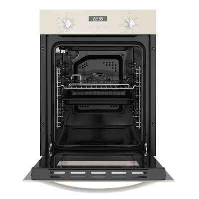 Духовой шкаф MAUNFELD EOEM516BG, электрический, 51 л, класс А, бежевый