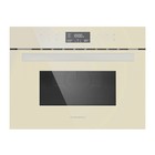 Духовой шкаф MAUNFELD MCMO.44.9GBG, электрический, 44 л, класс А, с функцией СВЧ, бежевый - Фото 1