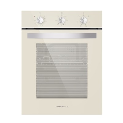 Духовой шкаф MAUNFELD EOEC516BG, электрический, 51 л, класс А, бежевая
