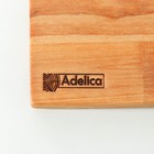 Доска разделочная с упором Adelica «Мастер шеф», 30×20×1,8 см, пропитано минеральным маслом, берёза - фото 4352510