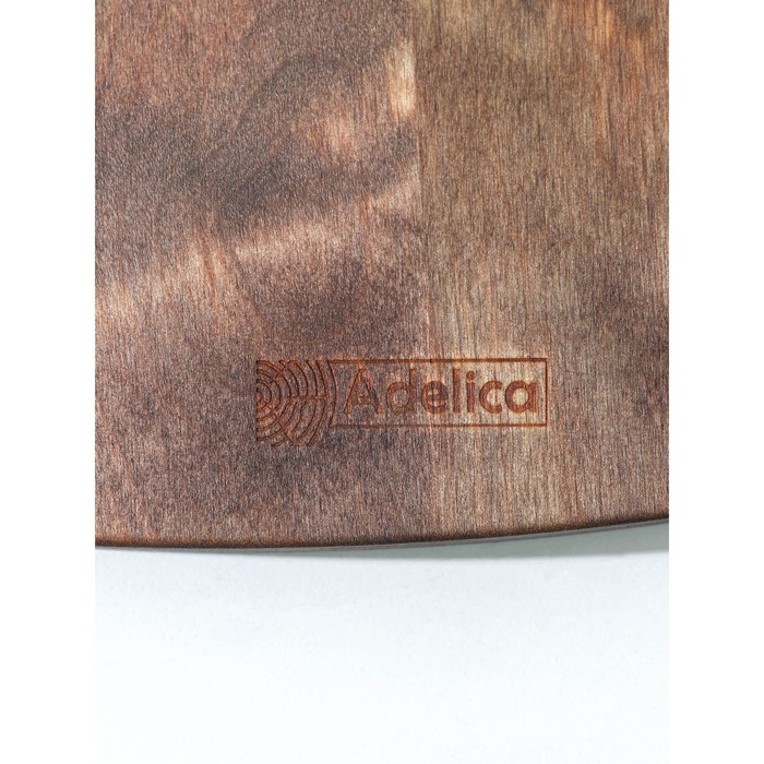 Доска для сыра Adelica «Для подачи», 24×14×1,8 см, массив берёзы, цвет шоколадный - фото 1911736924