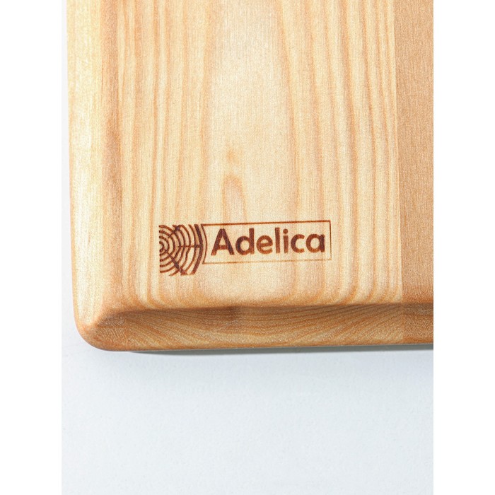 Доска - блюдо для подачи сервировочная Adelica «Лопата», 25×16,7×1,8 см, пропитано минеральным маслом, берёза - фото 1908907406