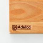 Доска разделочная с упором Adelica «Мастер шеф», 36×26×1,8 см, пропитано минеральным маслом, берёза - Фото 4