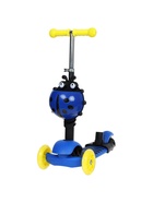 Самокат 5 в 1 GRAFFITI, колёса световые PU 120/80 мм - Фото 9