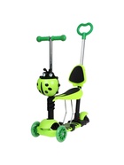 Самокат 5 в 1 GRAFFITI, колёса световые PU 120/80 мм - Фото 8