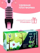 Самокат 5 в 1 GRAFFITI, колёса световые PU 120/80 мм - Фото 5