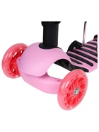 Самокат 5 в 1 GRAFFITI, колёса световые PU 120/80 мм - Фото 10