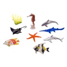 Набор животных «Подводные жители», цвет МИКС, в пакете - фото 321590629