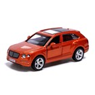 Машина металлическая BENTLEY BENTAYGA, 1:45, инерция, открываются двери, цвета МИКС, в пакете 7892750 - фото 10786494