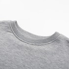 Свитшот женский MINAKU: Casual Collection цвет светло-серый меланж, размер 46-48 - фото 58982