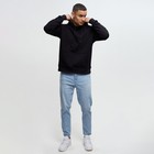 Худи мужское MINAKU: Casual Collection, размер 50, чёрное - Фото 4