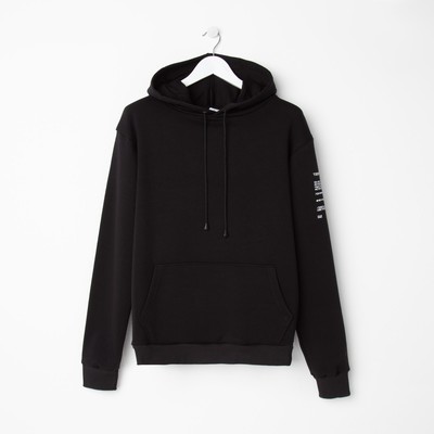 Худи мужское MINAKU «Решайся», чёрный, размер 48