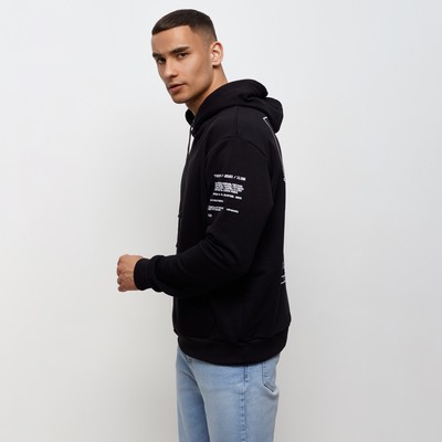 Худи мужское MINAKU «Решайся», чёрный, размер 48