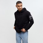 Худи мужское MINAKU "Решайся", цвет чёрный, размер 48 7789308