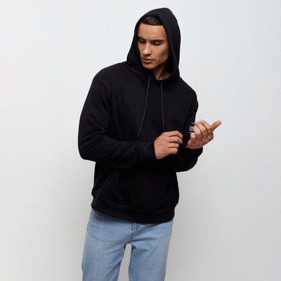 Худи мужское MINAKU «Решайся», чёрный, размер 48