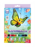 Карандаши пластиковые 36 цветов Луч «ZOO», шестигранные - Фото 2