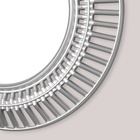 Зеркало настенное, в ажурном корпусе , 51х51 см, серебро 7912652