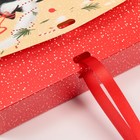 Складная коробка подарочная «Это Дед Мороз», 20 × 18 × 5 см - Фото 3