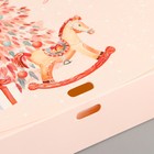 Складная коробка подарочная «Новогодние игрушки», 20 × 18 × 5 см, БЕЗ ЛЕНТЫ - Фото 3