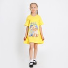 Платье для девочки, цвет жёлтый, рост 110 см - фото 321340041