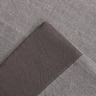 Постельное бельё Этель Евро «Серая клетка» 200х220 см, 220х240 см, 50х70-2шт,100% жатый хлопок,140гр/м2 - Фото 6