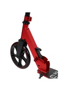 Самокат городской GRAFFITI, складной, колёса PU 200, 86A, ABEC 9, подножка, цвет красный - Фото 9