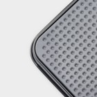 Форма для выпечки Доляна «Элин. Квадрат», 20×6.5 см, съёмное дно, антипригарное покрытие, цвет чёрный - Фото 5