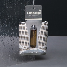 Ароматизатор на зеркало Medori, Новая машина, жидкий, 5 мл TB-1001 (комплект 2 шт)