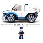 Конструктор Полиция «Патруль», 90 деталей, в пакете - фото 24150986