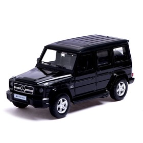 Машина металлическая MERCEDES-BENZ G63 AMG, 1:32, инерция, цвет чёрный, в пакете 7888334