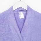 Халат махровый женский, Экономь и Я размер 46-48 сиреневый, 100% хлопок, 320 г/м2 - фото 21601613