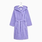 Халат махровый детский «Экономь и Я», размер 28, сиреневый - Фото 6