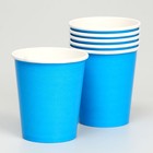 Набор бумажной посуды «С Днём Рождения!», 6 тарелок, 6 стаканов, 1 гирлянда - Фото 3