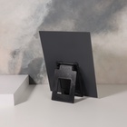 Зеркало настольное, прямоугольное, 17.5×22 см, без рамки, чёрное - Фото 4