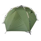 Палатка-автомат туристическая BTrace Flex 3 Pro, 3-местная, однослойная, зеленый - фото 301335401