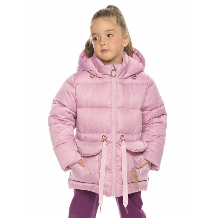 Куртка для девочек, рост 104 см, цвет лаванда
