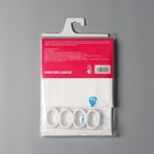 Штора для ванной Доляна «Капли», 180×180 см, EVA - Фото 5