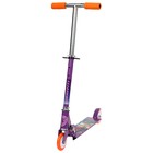 Самокат GRAFFITI «Лисичка», складной, колёса PVC 100 мм - Фото 3