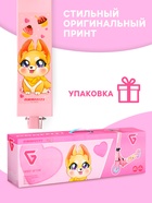 Самокат GRAFFITI «Кошечка», складной, колёса PVC 100 мм - Фото 6