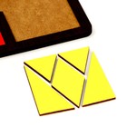 Развивающая доска «Сложи квадрат» 3 уровень сложности - Фото 3