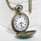 Часы карманные "Корабль", кварцевые, d циферблата-4 см, 5.5 х 4.5 см - фото 9491982