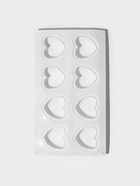 Форма для муссовых десертов и выпечки KONFINETTA «Сердца», 30×17.5×3 см, 8 ячеек (6.2×6 см), силикон, белая - Фото 5