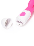 Вибратор-кролик, стимулятор клитора и точки G, на батарейках, розовый - Фото 2