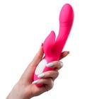 Вибратор «Кролик», розовый, с подогревом  (артикул 7461483)  большой выбор товаров оптом и в розницу по низким ценам с доставкой