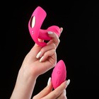 Вибратор с пультом ДУ, носимый, розовый  (артикул 7461484)  большой выбор товаров оптом и в розницу по низким ценам с доставкой