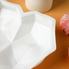Форма для муссовых десертов и выпечки KONFINETTA «Геометрия любви», силикон, 21,5×20×6 см, цвет белый - фото 6606350